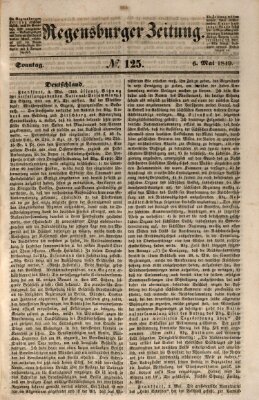 Regensburger Zeitung Sonntag 6. Mai 1849