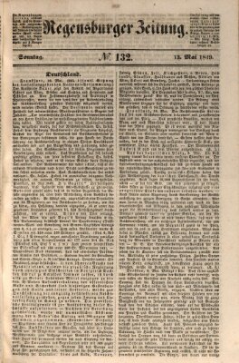 Regensburger Zeitung Sonntag 13. Mai 1849