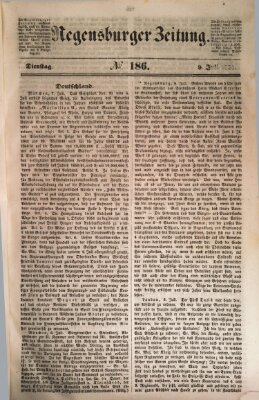 Regensburger Zeitung Dienstag 9. Juli 1850