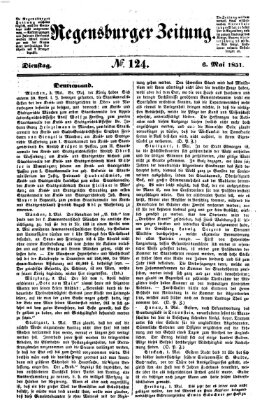 Regensburger Zeitung Dienstag 6. Mai 1851