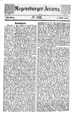 Regensburger Zeitung Dienstag 4. Mai 1852