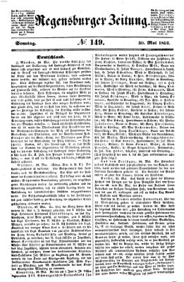 Regensburger Zeitung Sonntag 30. Mai 1852