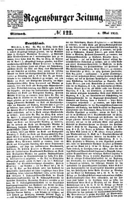 Regensburger Zeitung Mittwoch 4. Mai 1853