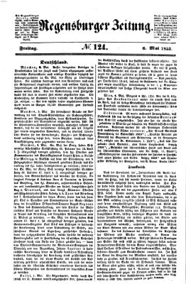 Regensburger Zeitung Freitag 6. Mai 1853