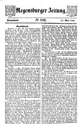 Regensburger Zeitung Samstag 14. Mai 1853