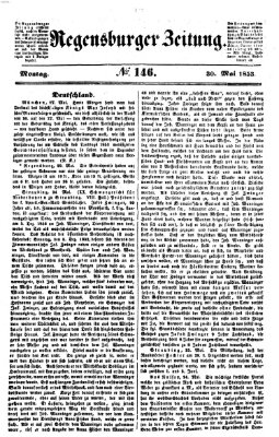 Regensburger Zeitung Montag 30. Mai 1853