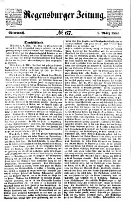 Regensburger Zeitung Mittwoch 8. März 1854