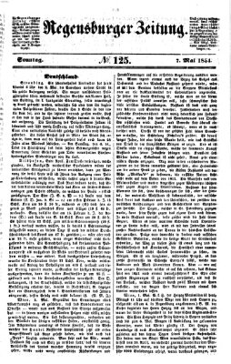 Regensburger Zeitung Sonntag 7. Mai 1854