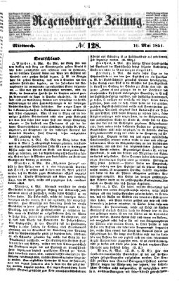 Regensburger Zeitung Mittwoch 10. Mai 1854