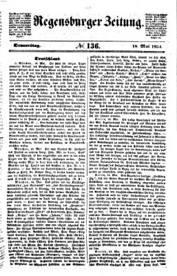 Regensburger Zeitung Donnerstag 18. Mai 1854