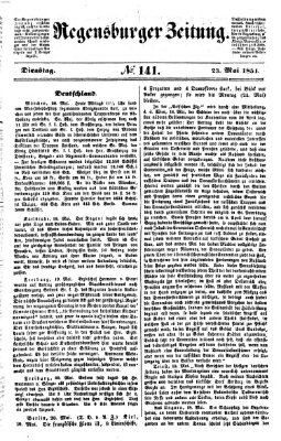 Regensburger Zeitung Dienstag 23. Mai 1854