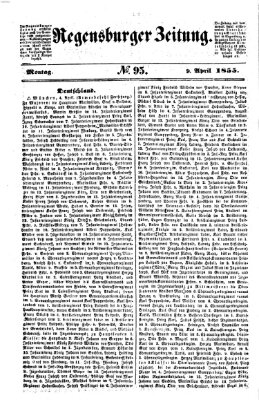 Regensburger Zeitung Montag 9. April 1855