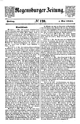 Regensburger Zeitung Freitag 4. Mai 1855