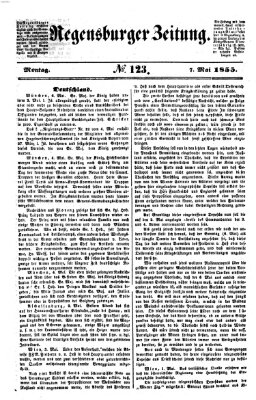 Regensburger Zeitung Montag 7. Mai 1855