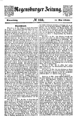 Regensburger Zeitung Donnerstag 17. Mai 1855