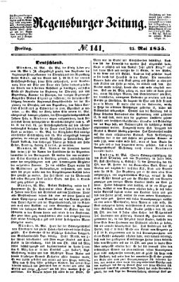 Regensburger Zeitung Freitag 25. Mai 1855