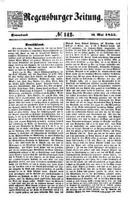 Regensburger Zeitung Samstag 26. Mai 1855