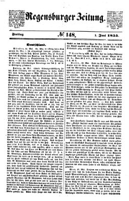 Regensburger Zeitung Freitag 1. Juni 1855