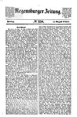 Regensburger Zeitung Freitag 31. August 1855