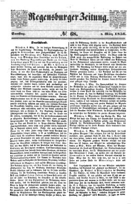 Regensburger Zeitung Samstag 8. März 1856