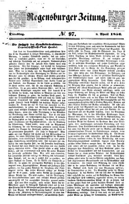 Regensburger Zeitung Dienstag 8. April 1856