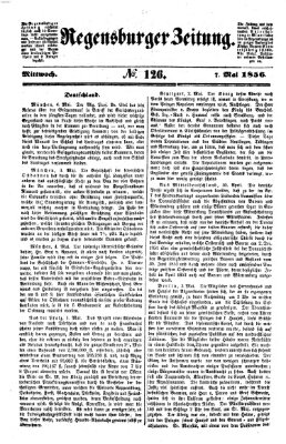 Regensburger Zeitung Mittwoch 7. Mai 1856