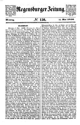 Regensburger Zeitung Montag 12. Mai 1856