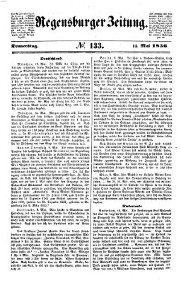 Regensburger Zeitung Donnerstag 15. Mai 1856