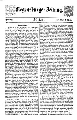 Regensburger Zeitung Freitag 16. Mai 1856