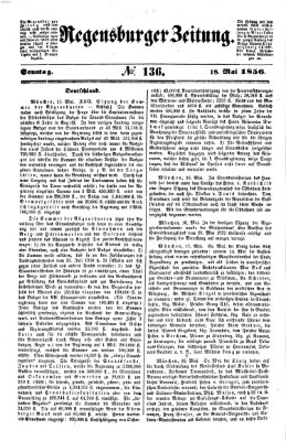 Regensburger Zeitung Sonntag 18. Mai 1856