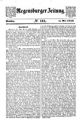 Regensburger Zeitung Samstag 24. Mai 1856