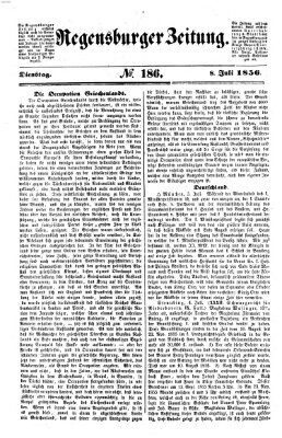 Regensburger Zeitung Dienstag 8. Juli 1856