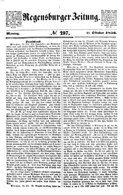 Regensburger Zeitung Montag 27. Oktober 1856