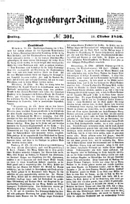 Regensburger Zeitung Freitag 31. Oktober 1856