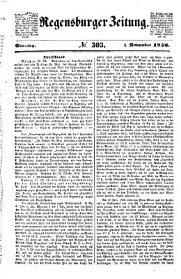 Regensburger Zeitung Sonntag 2. November 1856