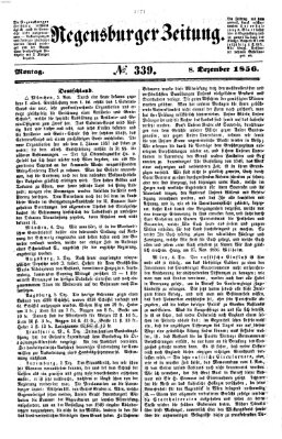 Regensburger Zeitung Montag 8. Dezember 1856