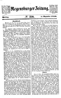 Regensburger Zeitung Freitag 19. Dezember 1856
