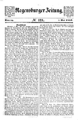 Regensburger Zeitung Sonntag 3. Mai 1857