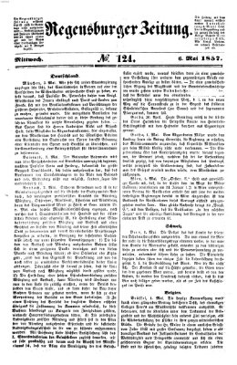 Regensburger Zeitung Mittwoch 6. Mai 1857