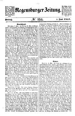 Regensburger Zeitung Freitag 5. Juni 1857