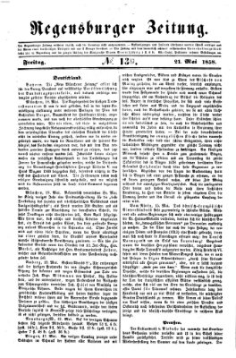 Regensburger Zeitung Freitag 21. Mai 1858