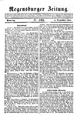 Regensburger Zeitung Sonntag 5. Dezember 1858