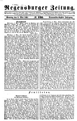 Regensburger Zeitung Sonntag 8. Mai 1859