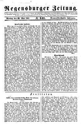 Regensburger Zeitung Montag 23. Mai 1859