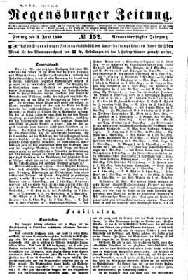 Regensburger Zeitung Freitag 3. Juni 1859