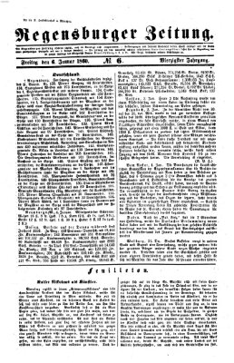 Regensburger Zeitung Freitag 6. Januar 1860