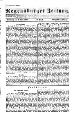 Regensburger Zeitung Mittwoch 2. Mai 1860