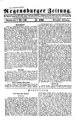 Regensburger Zeitung Montag 7. Mai 1860