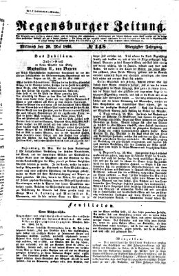 Regensburger Zeitung Mittwoch 30. Mai 1860