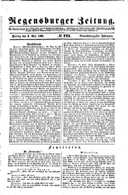 Regensburger Zeitung Freitag 3. Mai 1861